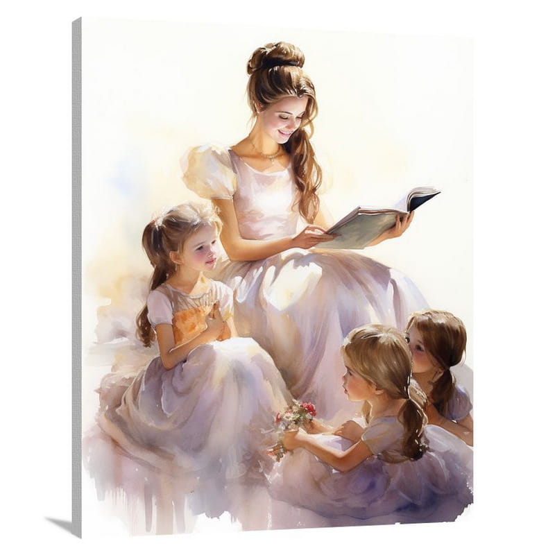 Princess of Knowledge - Canvas Print