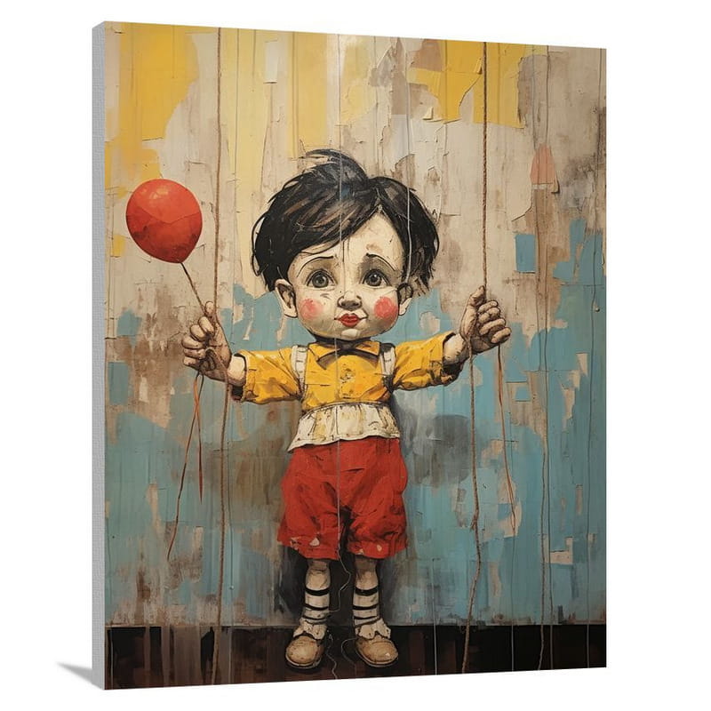 Puppet's Playtime - Canvas Print