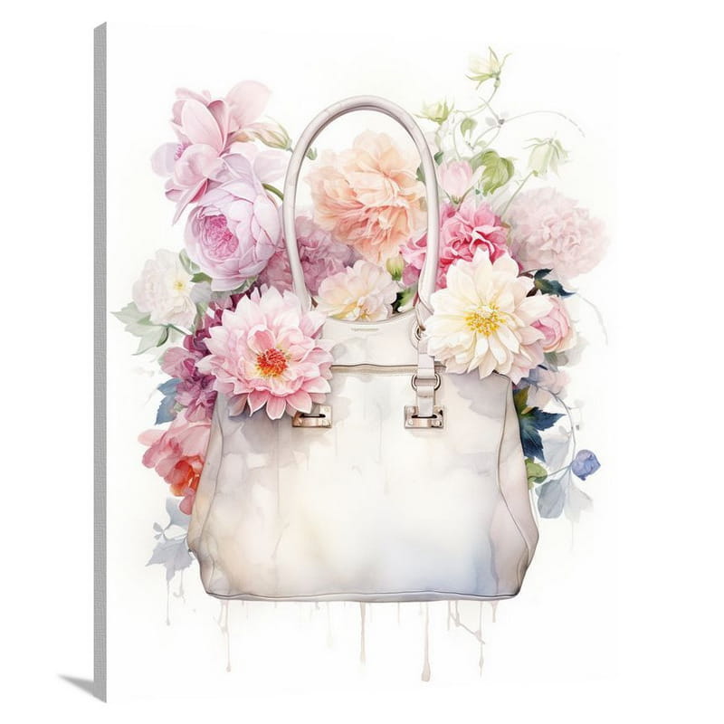 Purse Blossoms - Canvas Print