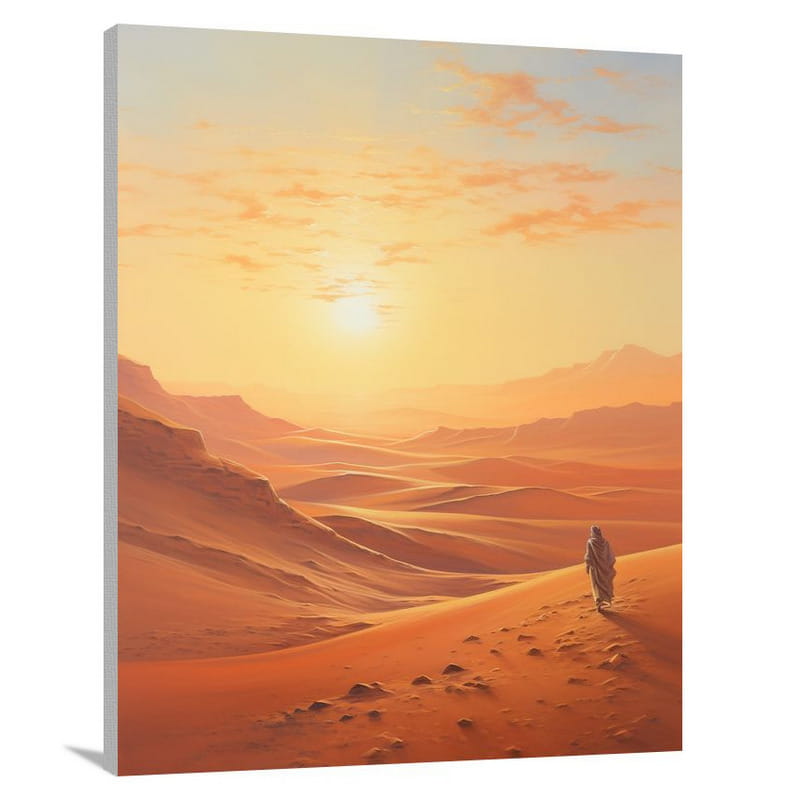 Qatari Sands - Canvas Print