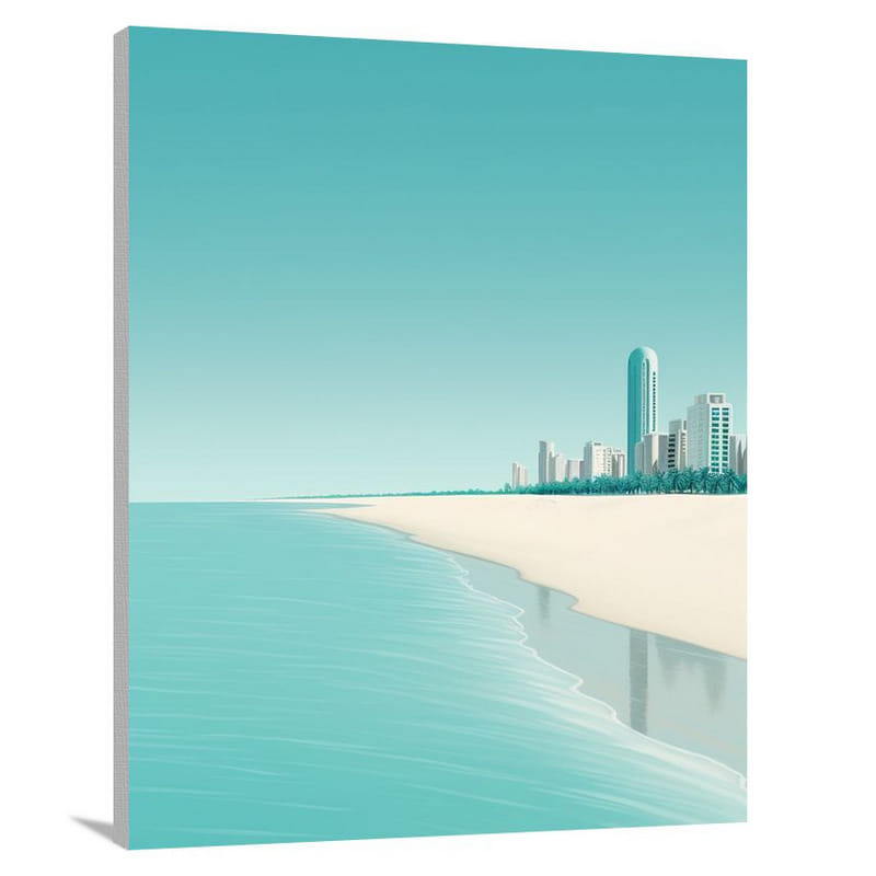 Qatari Serenity - Canvas Print