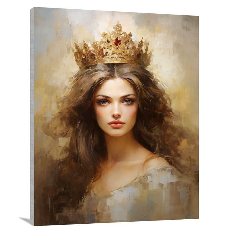 Queen of the People - Impressionist - Canvas Print