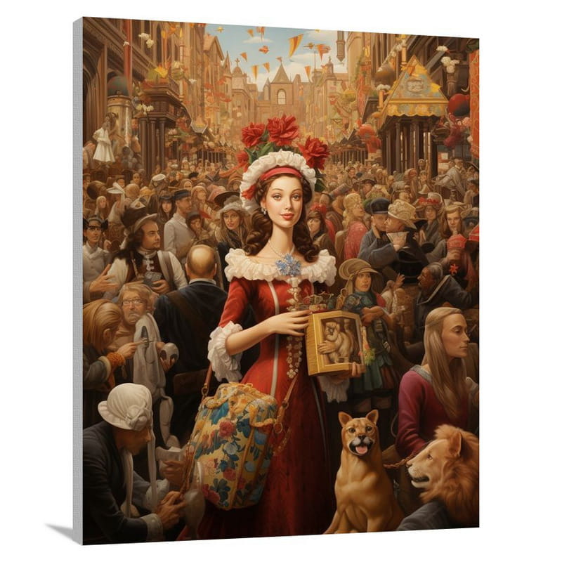 Queen's Gathering - Canvas Print