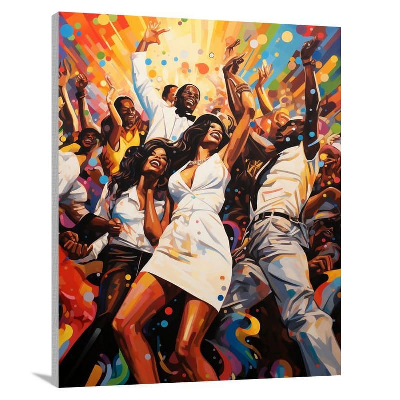 R&B & Soul Groove - Pop Art - Canvas Print