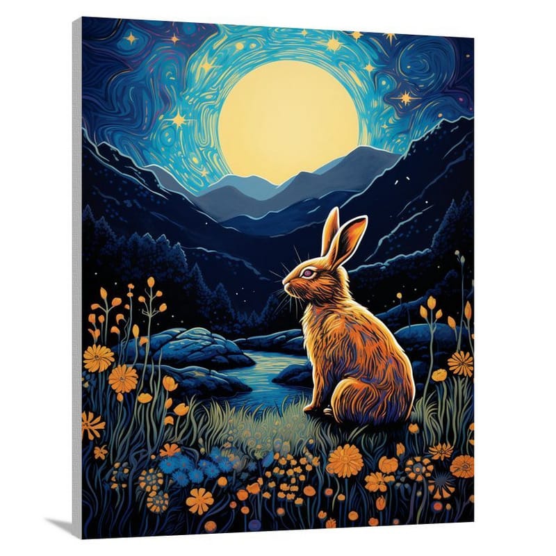 Rabbit's Enchantment - Canvas Print