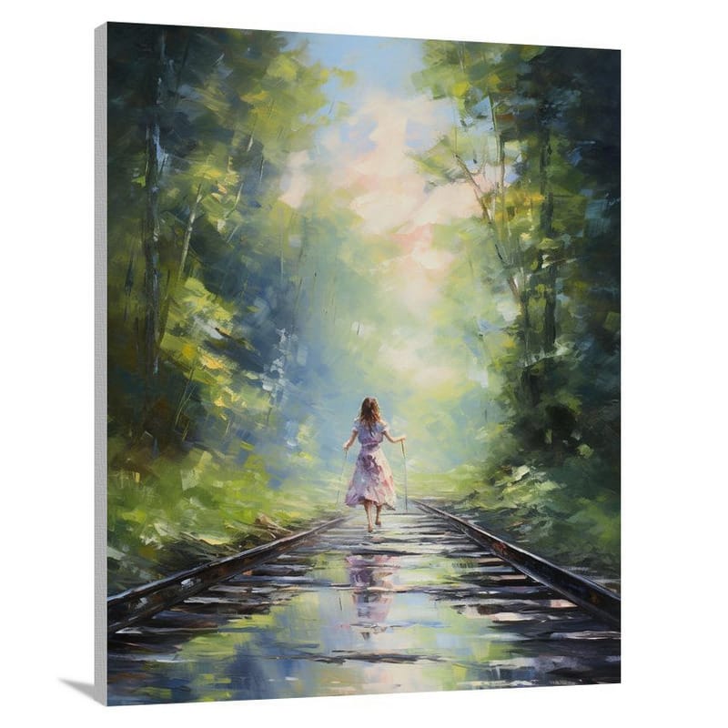 Railroad Journeys - Canvas Print