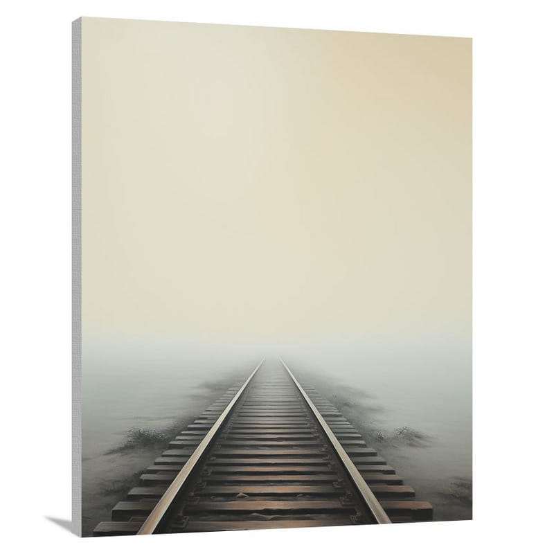 Railroad's Silent Witness - Canvas Print