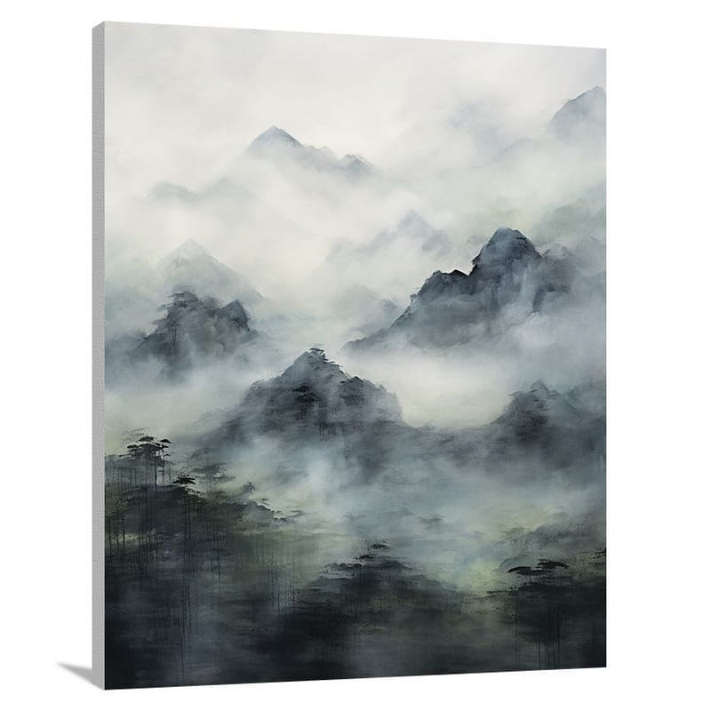 Rain's Whispers - Canvas Print