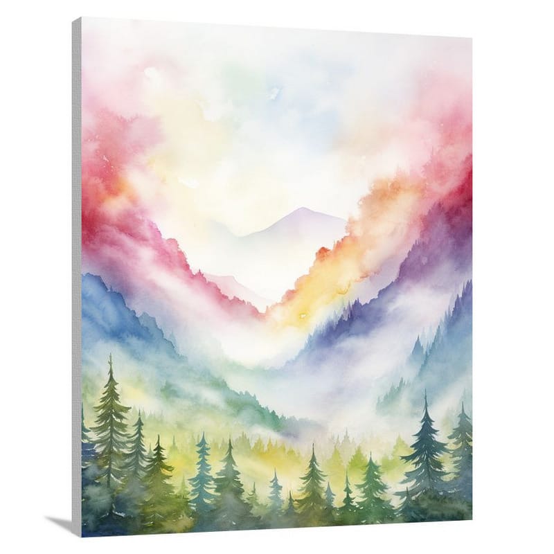 Rainbow Majesty - Canvas Print