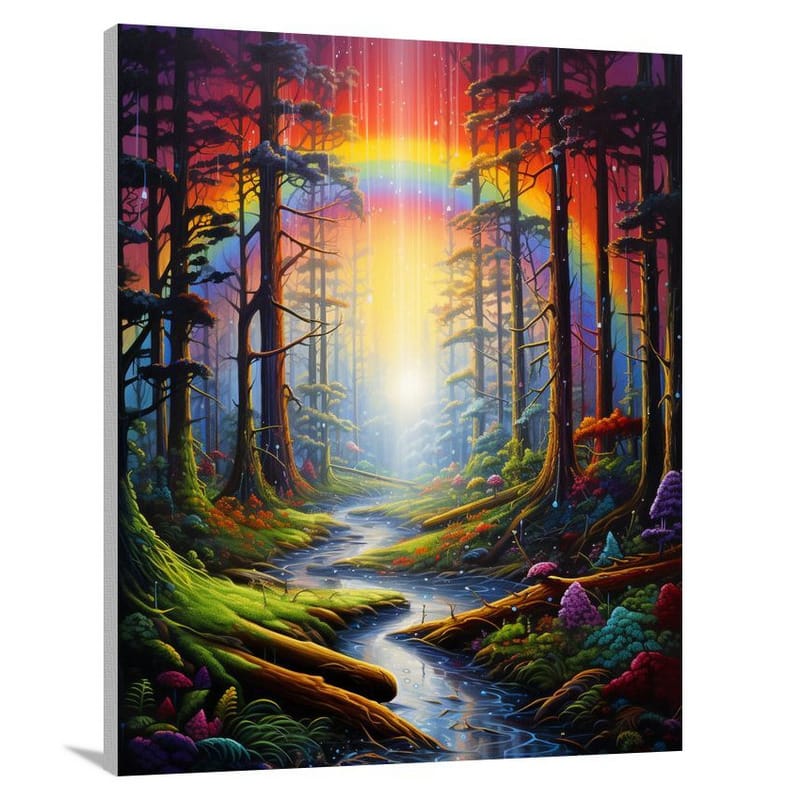 Rainbow's Enchantment - Canvas Print