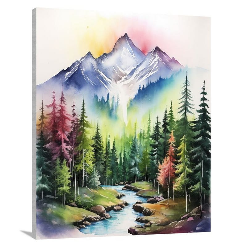 Rainbow Serenade - Canvas Print