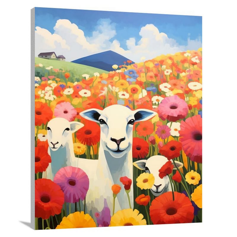 Ram's Serenity - Minimalist - Canvas Print