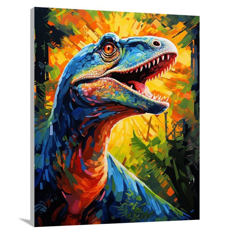 Raptor's Echo - Canvas Print