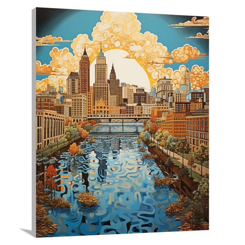 Reflections of St. Louis - Canvas Print