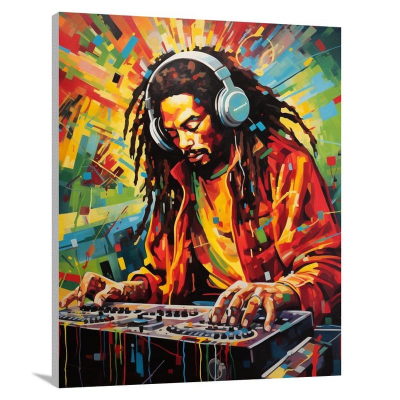 Reggae Rhythm - Pop Art - Canvas Print