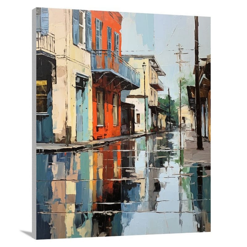 Resilient Echoes: New Orleans - Canvas Print