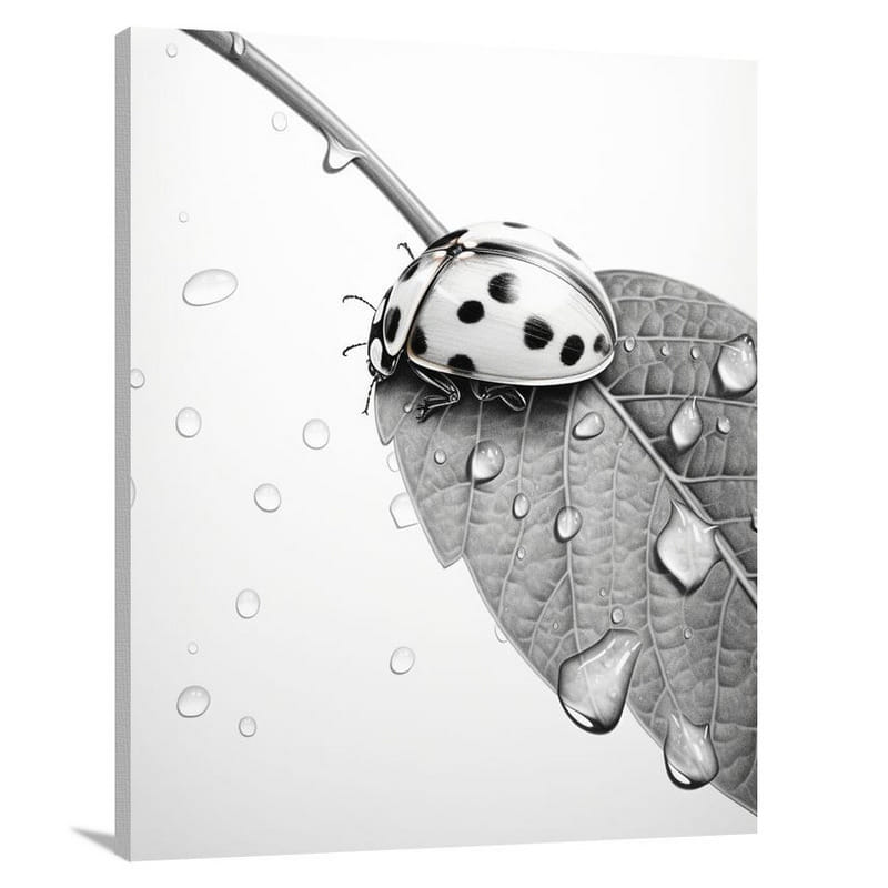 Resilient Ladybug - Canvas Print