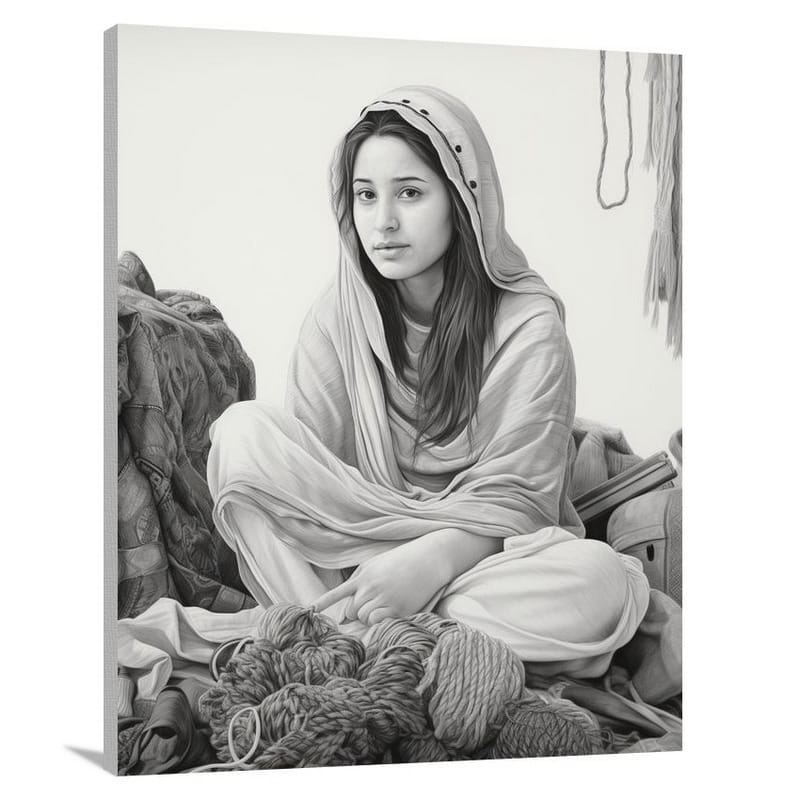 Resilient Threads of Pakistan - Canvas Print