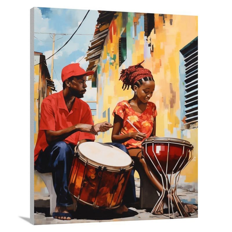 Rhythm of the Islands: Trinidad & Tobago - Canvas Print