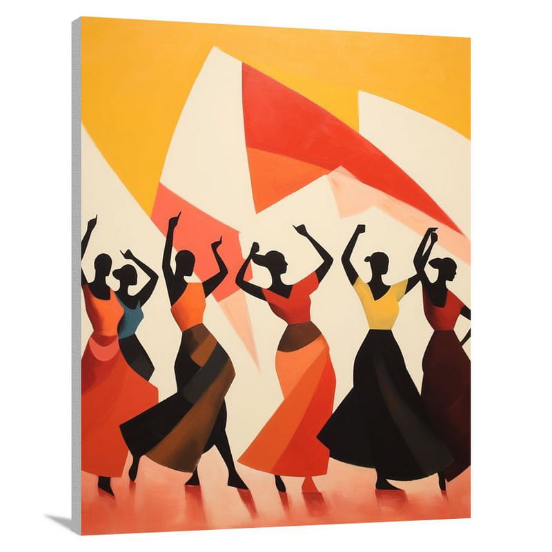 Rhythmic Fiesta: Central America - Canvas Print