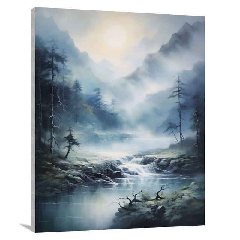 River - Contemporary Art - Canvas Print