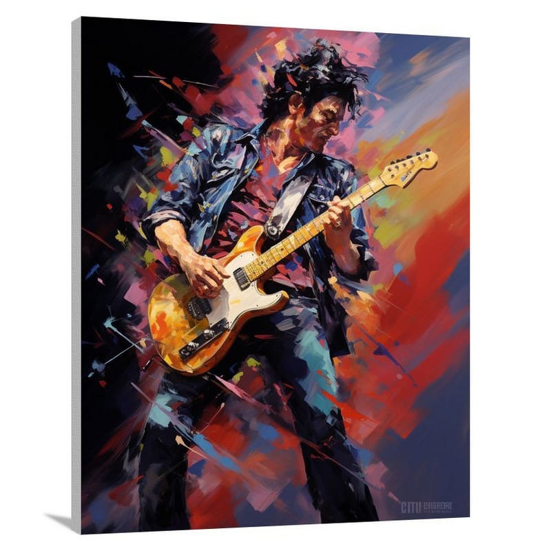 Rock-n-Roll Rhapsody - Canvas Print