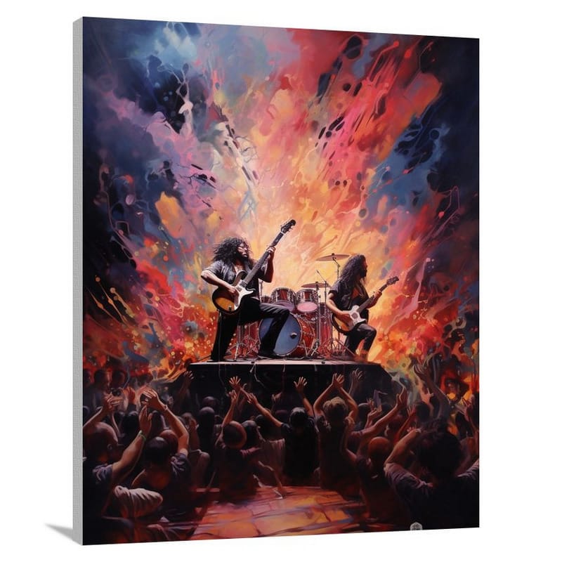 Rock-n-Roll Symphony - Contemporary Art - Canvas Print