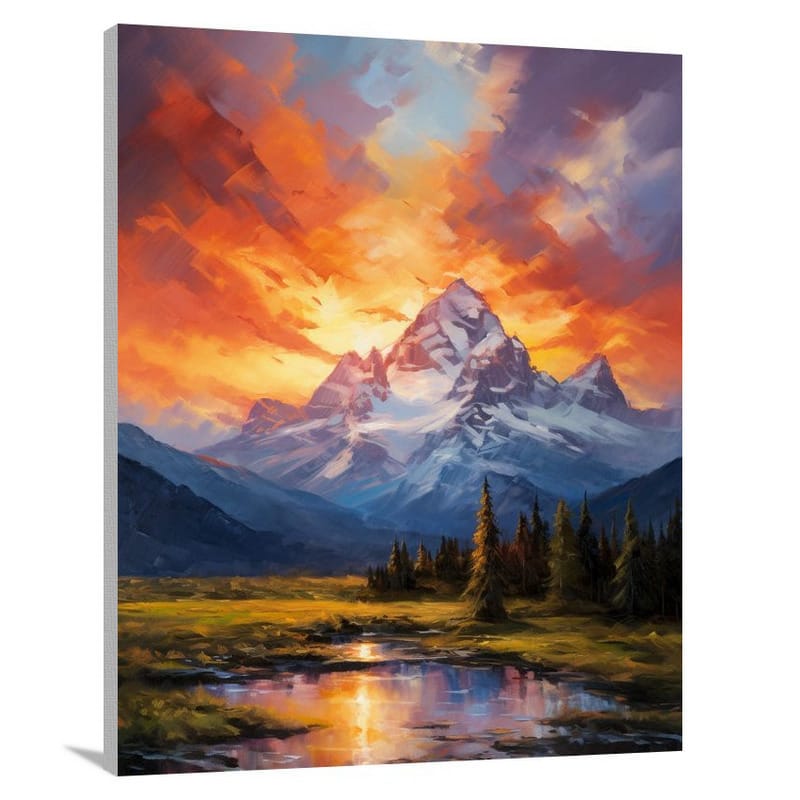 Rocky Mountain Majesty - Canvas Print