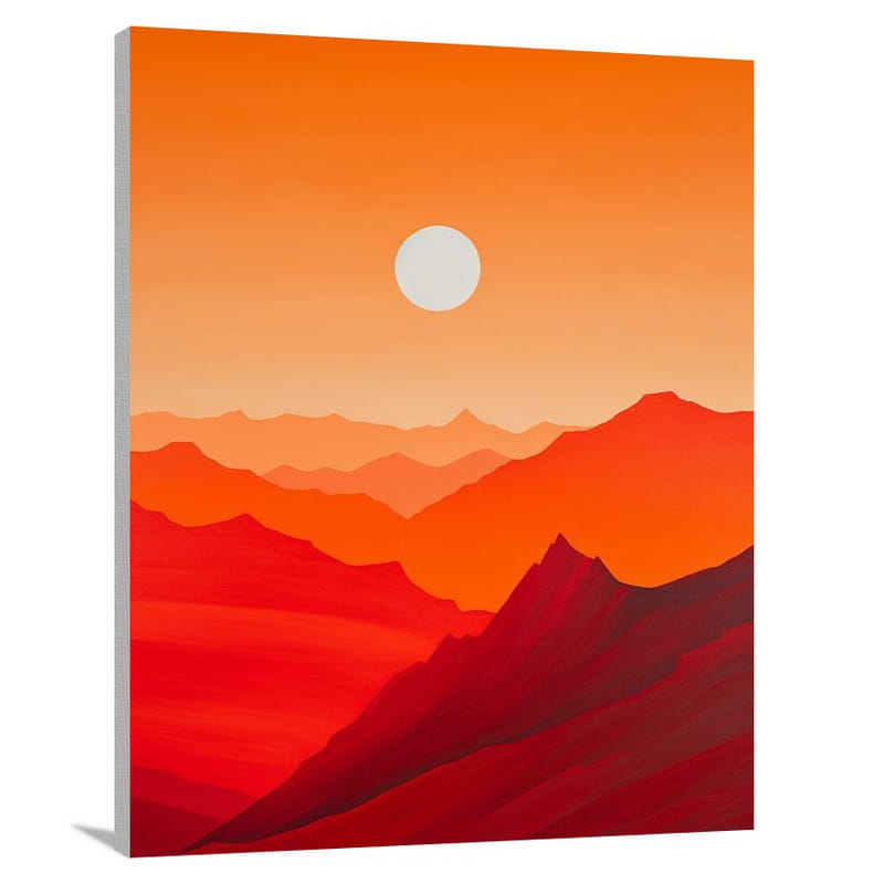 Rocky Mountain Sunrise - Canvas Print