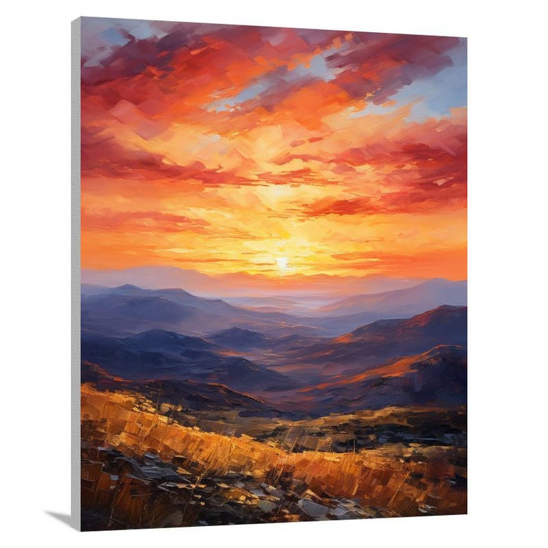 Romanian Twilight - Canvas Print