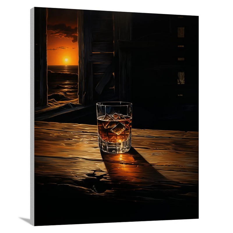 Rum - Contemporary Art - Canvas Print