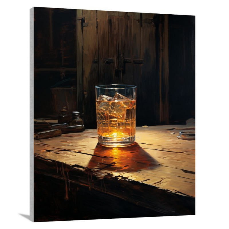 Rum Reflections - Canvas Print