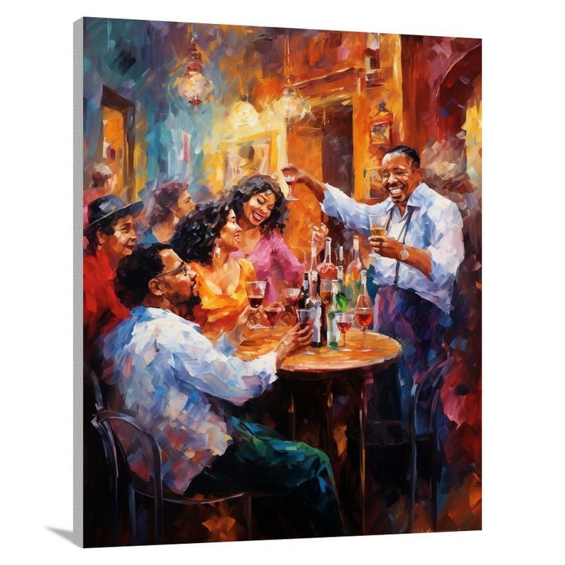 Rum Reverie - Impressionist - Canvas Print