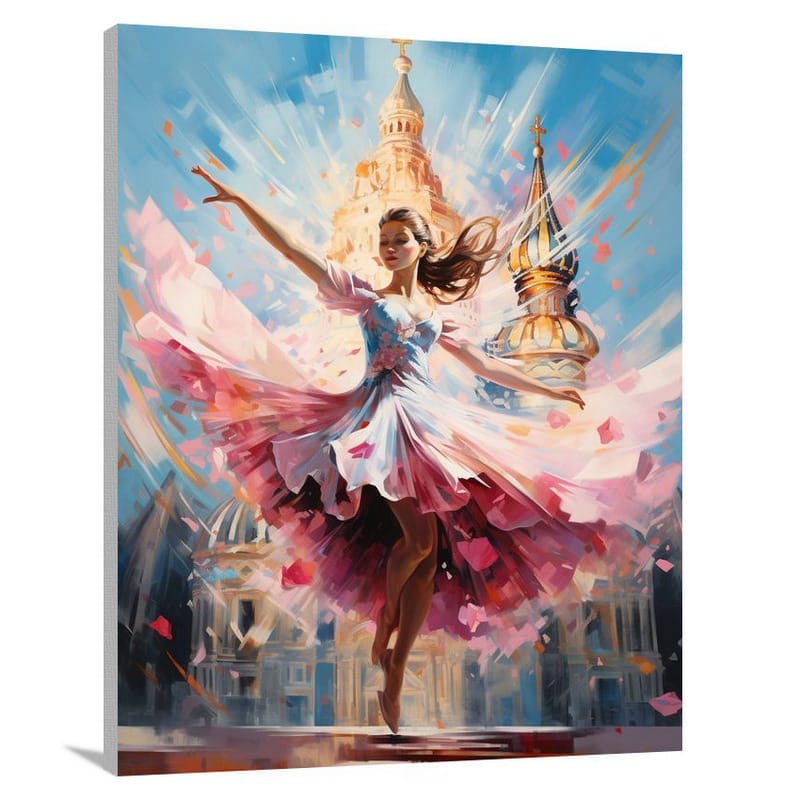Russian Ballet in Asian Splendor - Canvas Print