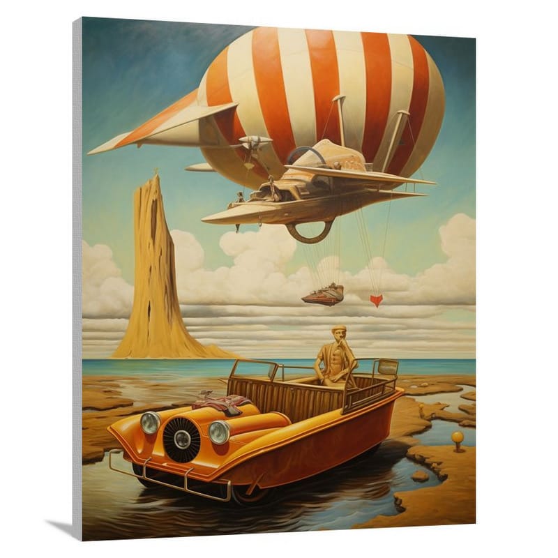 Sailboat's Gravity - Canvas Print