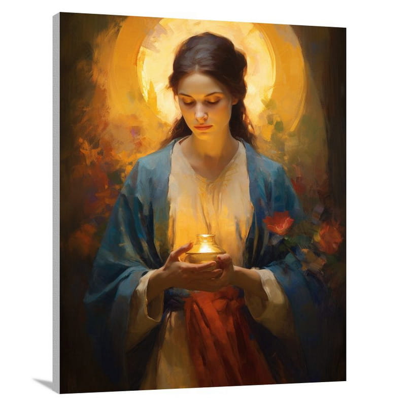 Saint of Artisans - Canvas Print