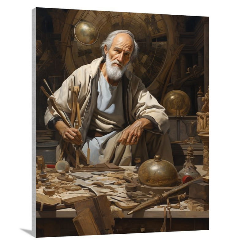 Saint of the Craft - Canvas Print