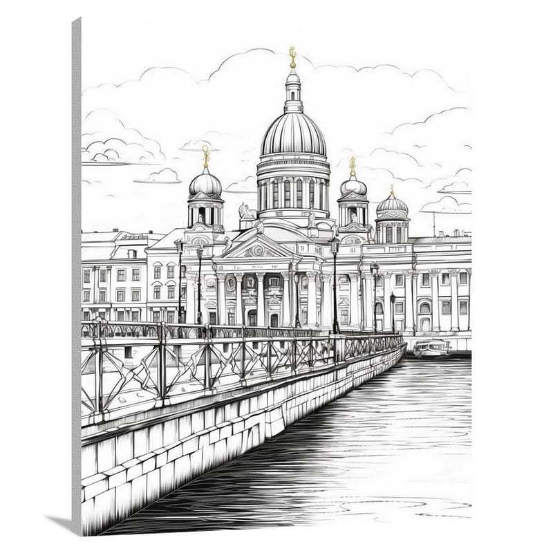 Saint Petersburg, Asia - Canvas Print