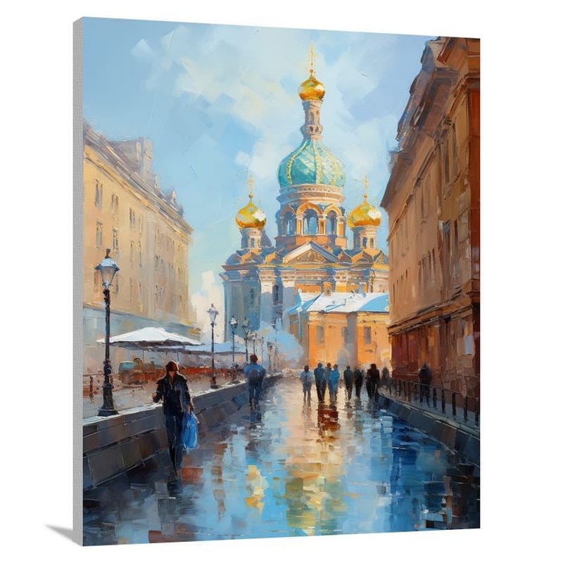 Saint Petersburg's Asian Fusion - Canvas Print