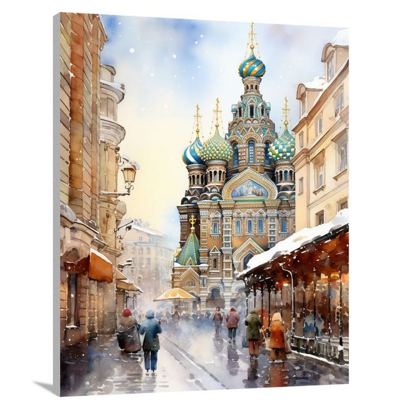 Saint Petersburg's Silk Road Splendor - Canvas Print