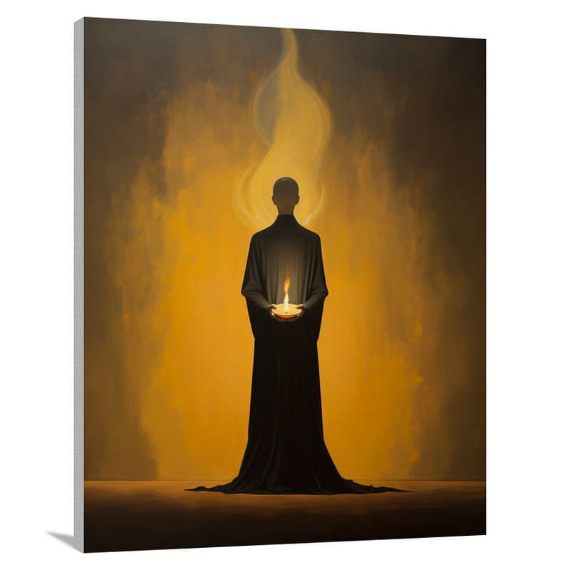 Saintly Illumination - Canvas Print