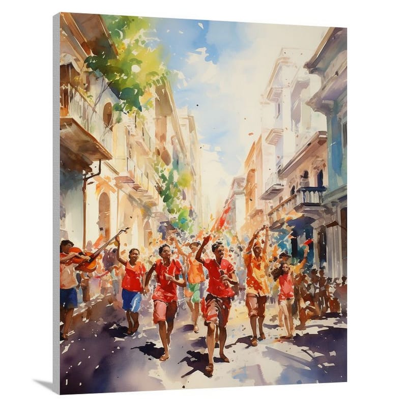 Samba Fiesta - Canvas Print