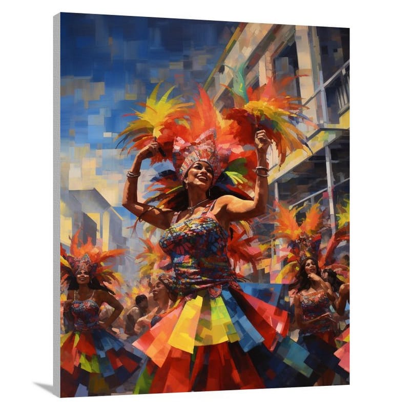 Samba Rhythms - Canvas Print