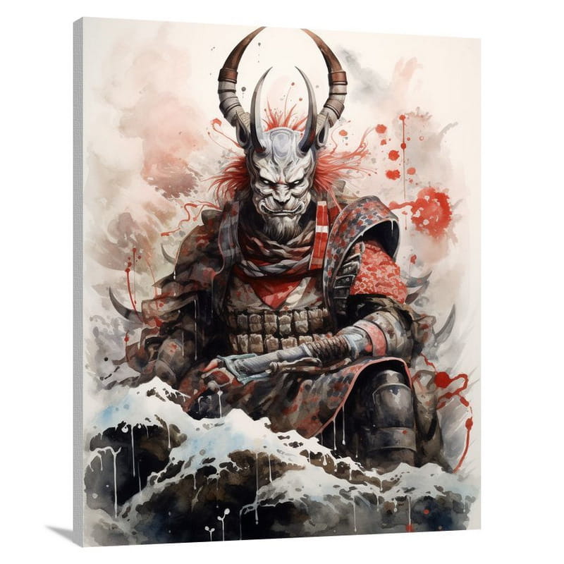 Samurai's Triumph - Canvas Print
