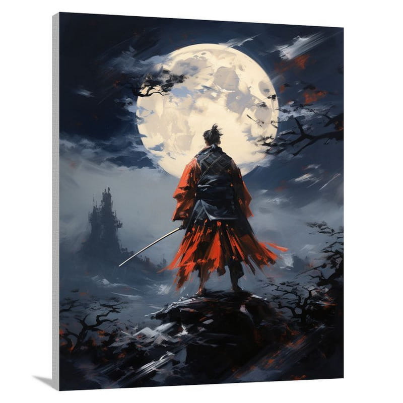 Samurai's Vow - Impressionist - Canvas Print