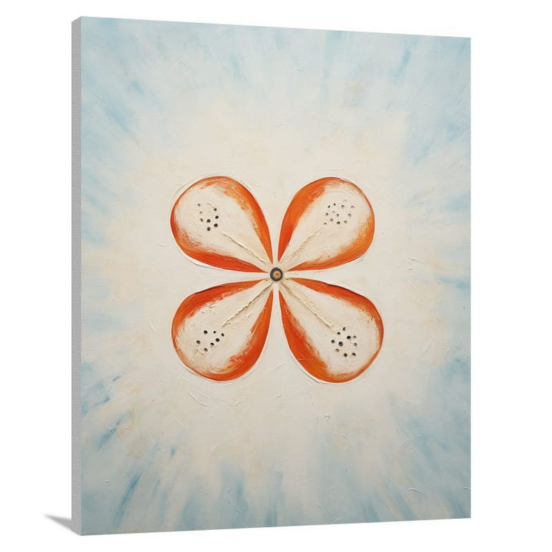 Sand Dollar Symphony - Minimalist 2 - Canvas Print