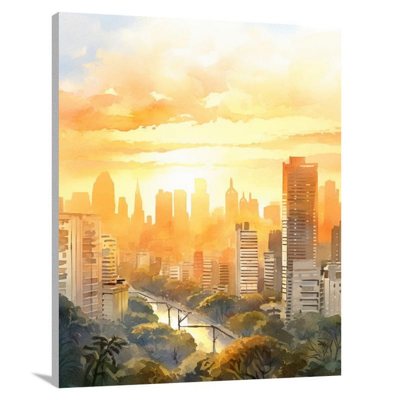 Sao Paulo Serenity - Canvas Print