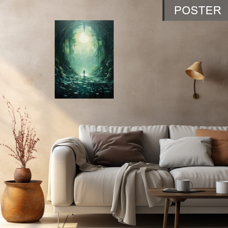 Sci-Fi Planet: Underwater Enchantment - Wall Art, Posters & Canvas Prints