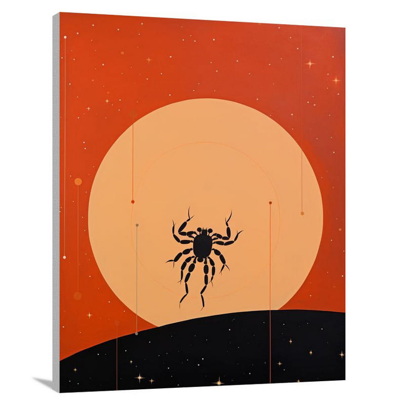 Scorpio's Twilight - Canvas Print
