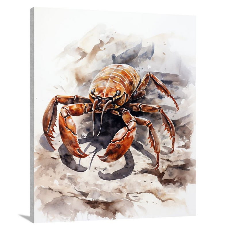 Scorpion's Emergence - Canvas Print